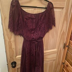Baltic Born off the shoulder lace dress